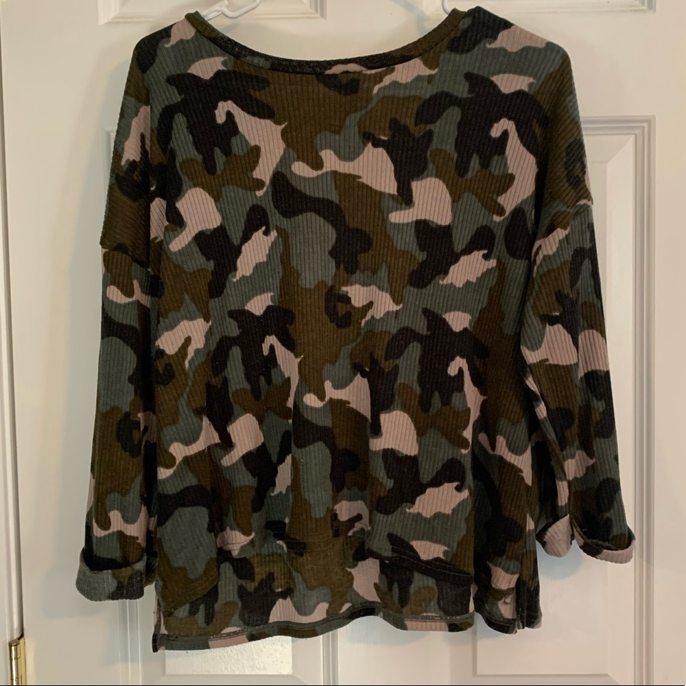 Women’s Camouflage Sweater